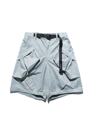S24 / 02 — S-01  Radial Visor Shorts  (Slate Grey)