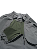 AW23 / 13 — T23-075  Built-in Tornado Pullover (Pewter Green)