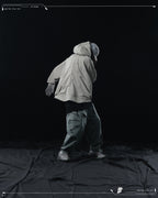 AW23 / 03 — T23-074  Maneuvering Tornado Hoodies (Light Grey)
