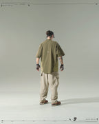 S24 / 04 — P -01  Radial Visor Orb Pants (Pewter Khaki)