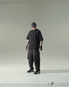 S24 / 04 — P -01  Radial Visor Orb Pants (Black)