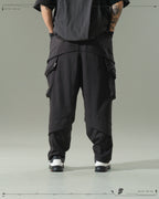 S24 / 04 — P -01  Radial Visor Orb Pants (Black)