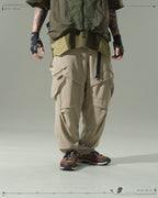 S24 / 04 — P -01  Radial Visor Orb Pants (Pewter Khaki)