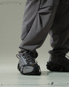 S24 / 04 — P -01  Radial Visor Orb Pants (Dark Grey)