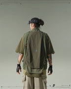 S24  / 05 —  O-01 Trapezoidal Solid Dismantle Vest  (Green)