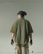 S24  / 05 —  O-01 Trapezoidal Solid Dismantle Vest  (Green)