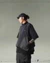 S24  / 05 —  O-01  Trapezoidal Solid Dismantle Vest  (Black)