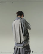 S24  / 05 —  O-01  Trapezoidal Solid Dismantle Vest  (Grey)