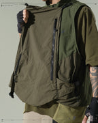 S24  / 05 —  O-01 Trapezoidal Solid Dismantle Vest  (Green)