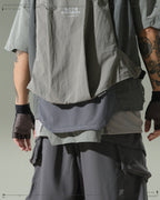 S24  / 05 —  O-01  Trapezoidal Solid Dismantle Vest  (Grey)