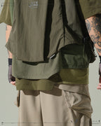 S24  / 05 —  O-01 Trapezoidal Solid Dismantle Vest  (Green)