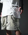 S24 / 07 — S-02  Hollow Tornado Shorts  (Pewter Green)