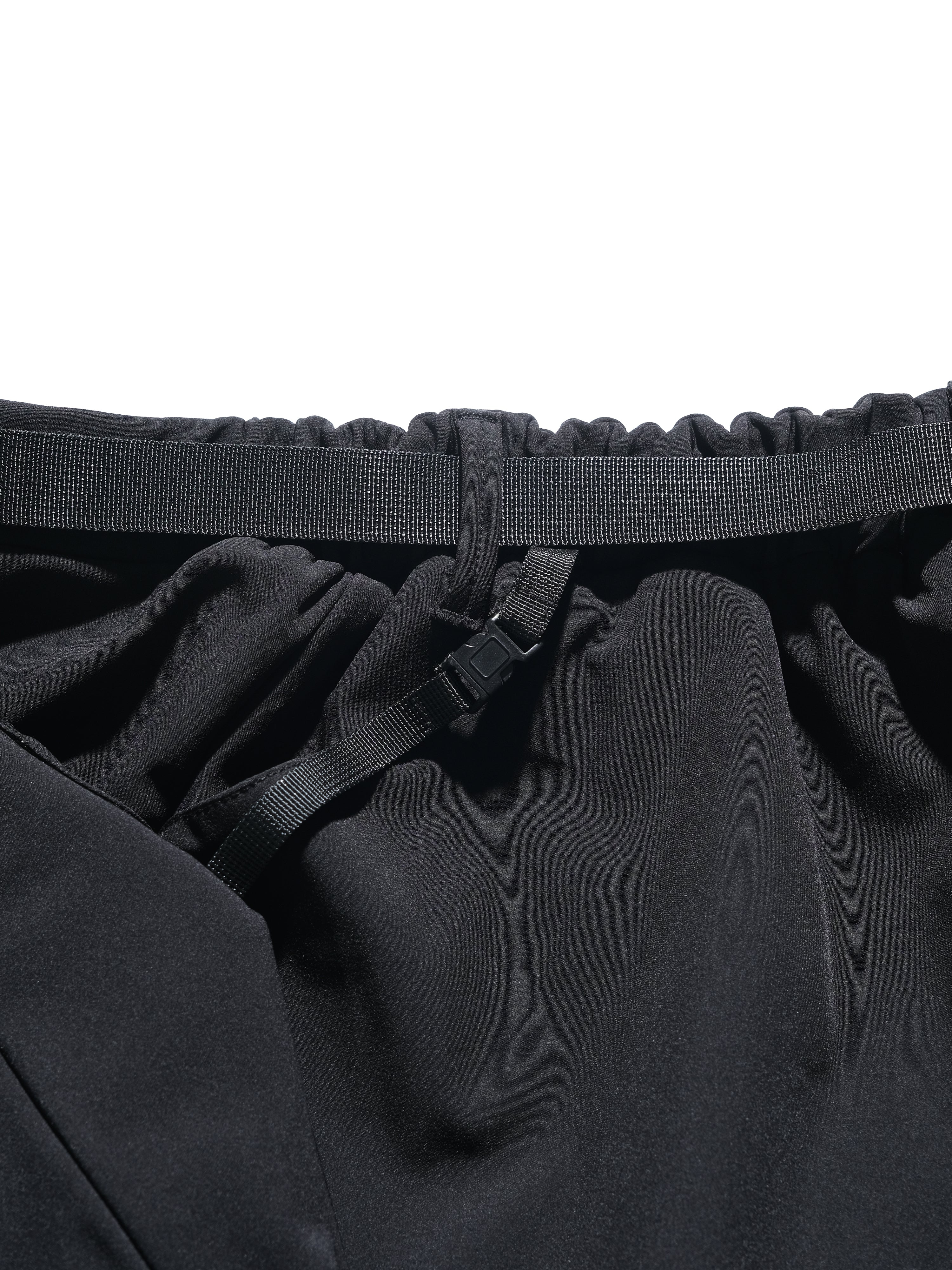 S24 / 10 — S-03  Sliding Vertical Shorts  (Black)