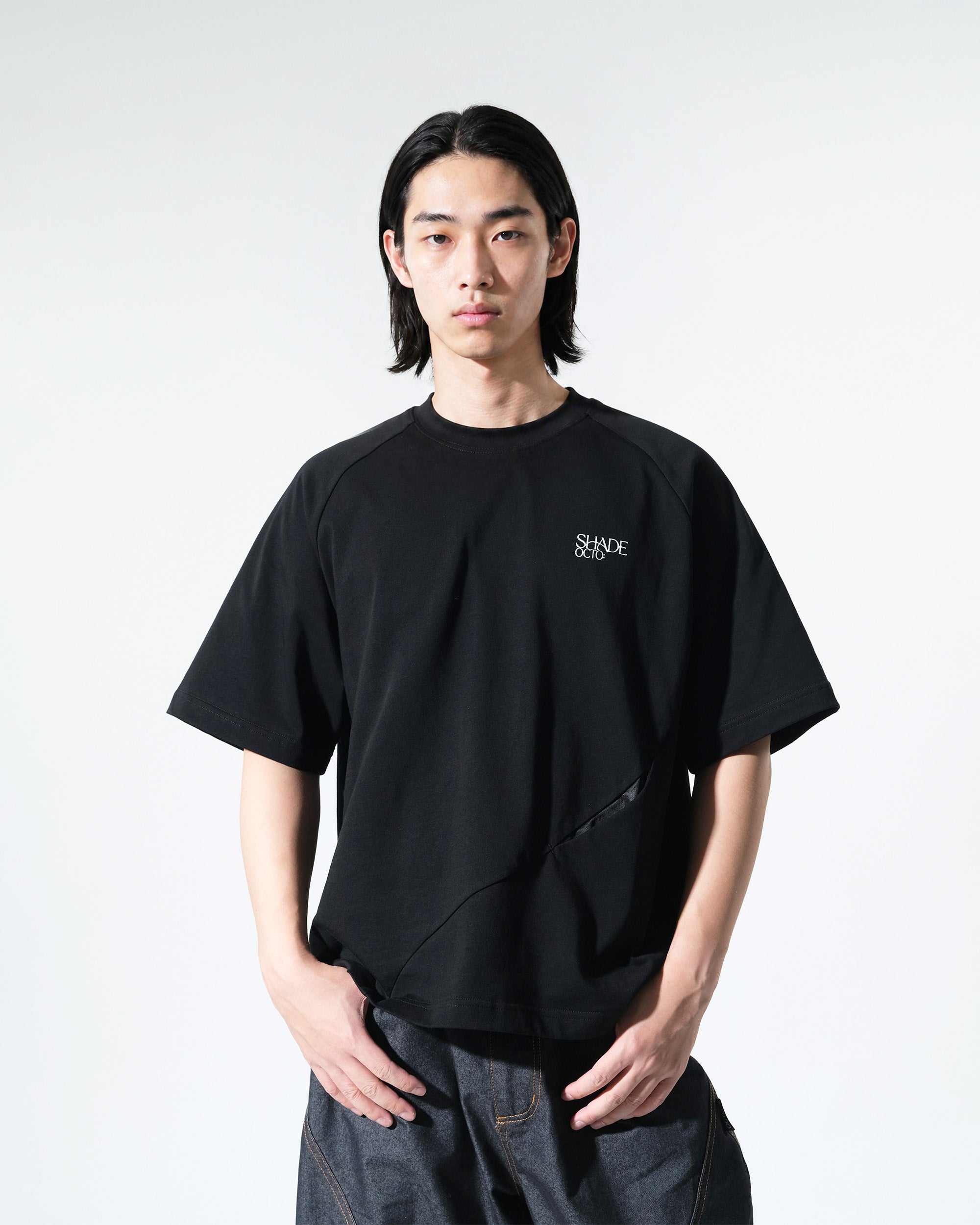 S26-SD3-T / Slash Shade Graphic Tee (Black)