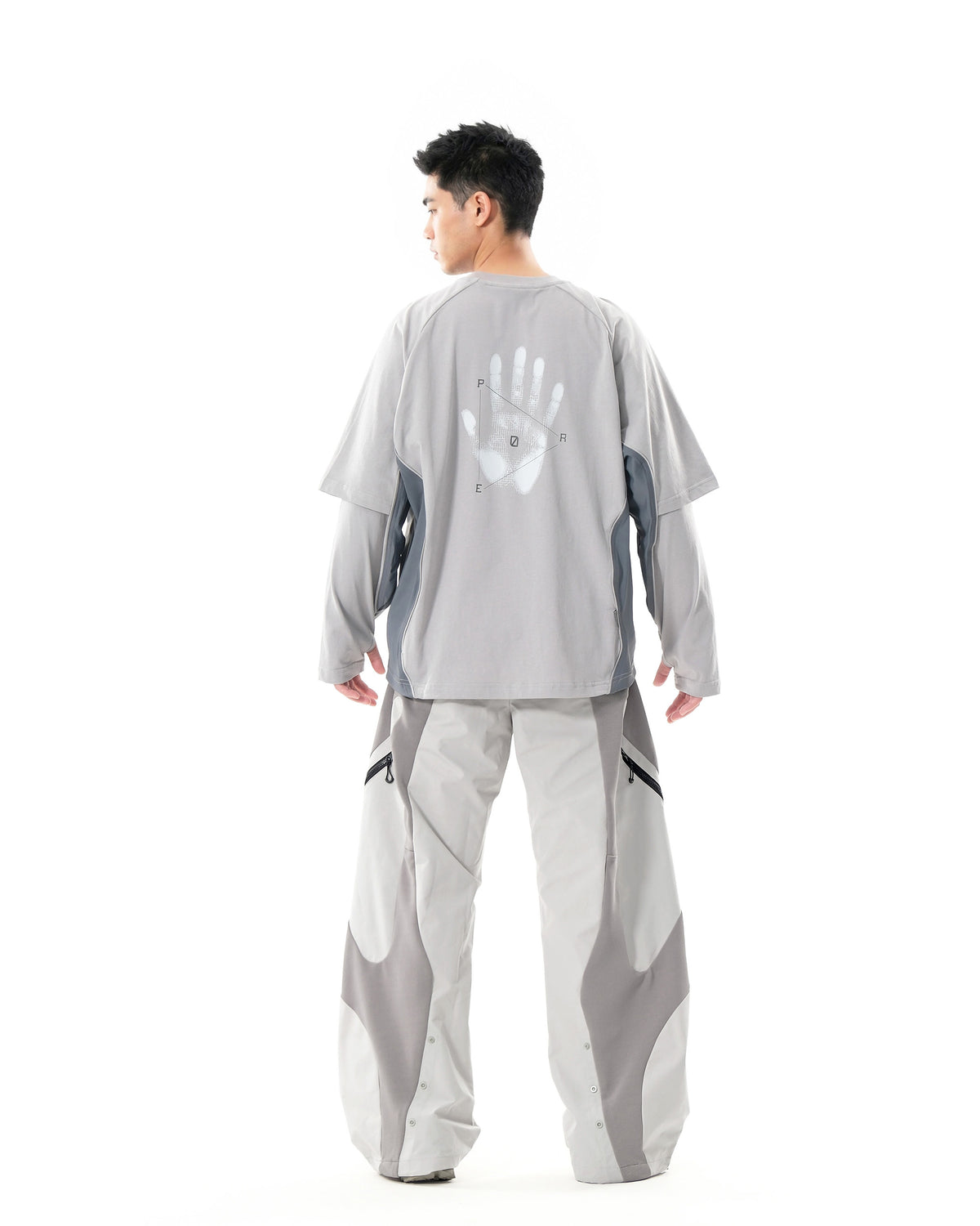 A26-PRE-P1 / Arc Partition Pants (Grey)