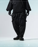 AW23 / 12 —  P23-134 Hollow Pocket Access Orb Pants  (Black)