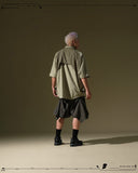 PRE - SEASON  — PT23-012 Detachable Dual Form Shirt (Khaki)