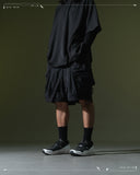 SS23 / 10 —  S23-069 Zip and Breathable Shorts (Black)