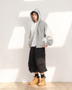 A26-PR-Z / Arc Seam Zip Hoodie (L-Grey)