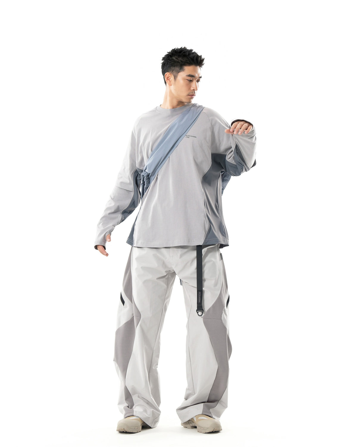A26-PRE-P1 / Arc Partition Pants (Grey)