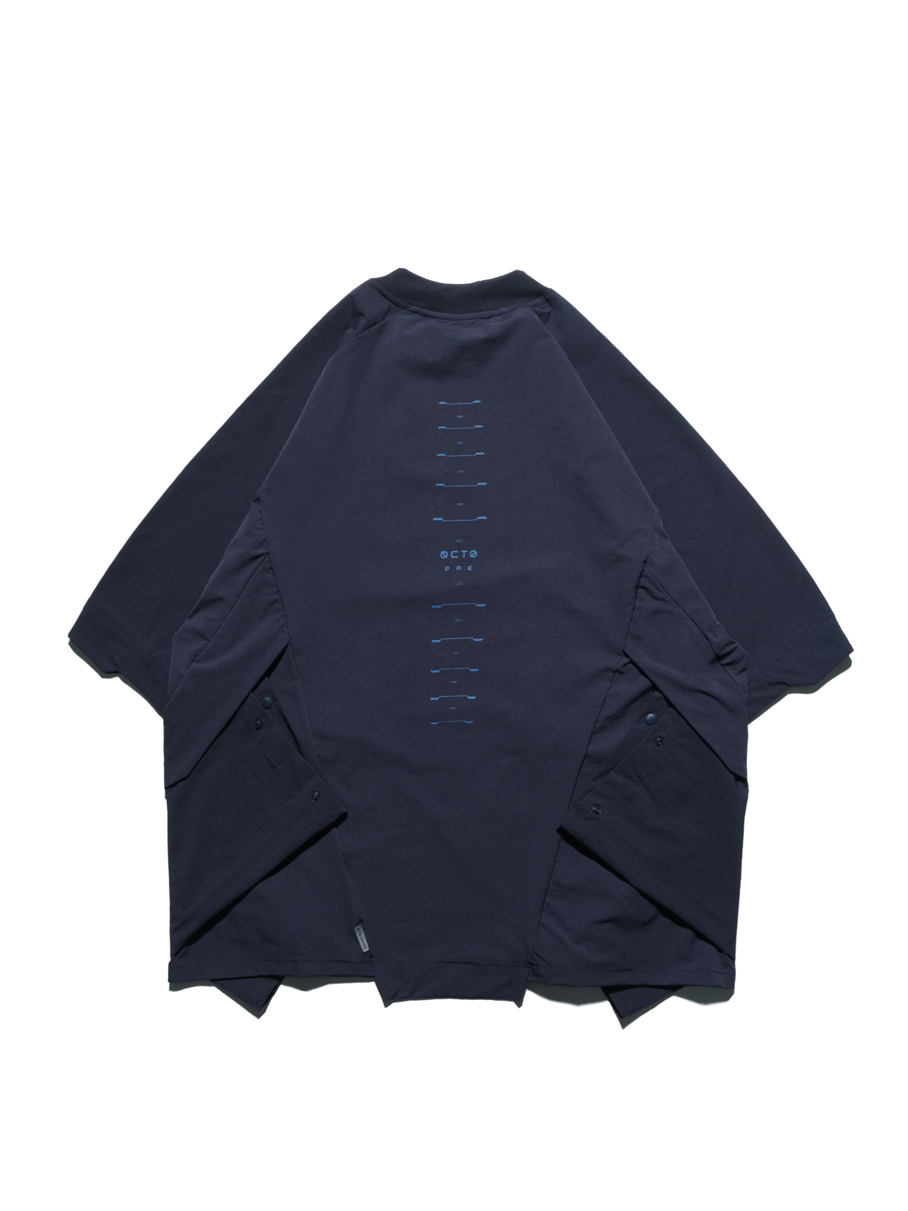 PRE - SEASON  — PT23-011 Detachable Sleeves T-shirt  (Navy)