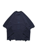 PRE - SEASON  — PT23-011 Detachable Sleeves T-shirt  (Navy)