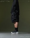 SS23 / 10 —  S23-069 Zip and Breathable Shorts (Black)