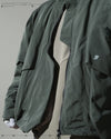 AW23 / 08 —J23-028  Radial Visor Windbreaker (Army Green)