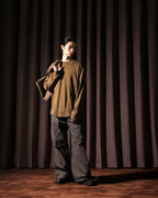 A26-SD1-T  / Faded Arc Long Tee (Brown)