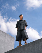 S26-OS-S / OCTO X Sense PHASE Wide Shorts (Black)