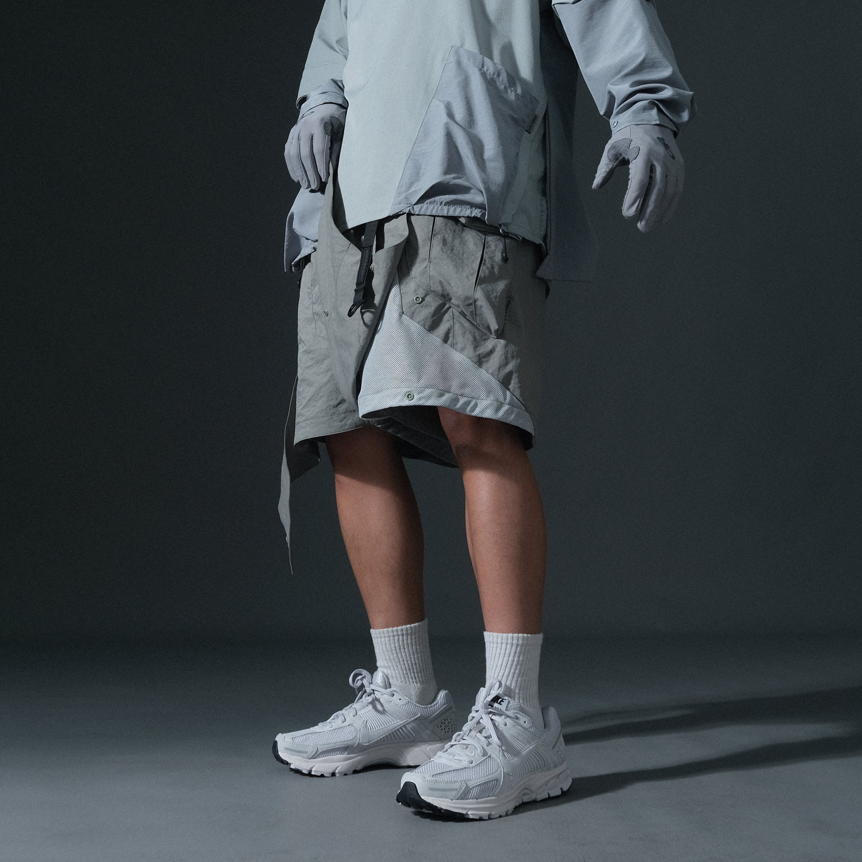 SS23 / 05 —  S23-067 Switchable Breathing Shorts (Mint Green)