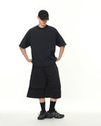 S26-PR-S2 / Layer Cutting Shorts (Black)