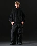 A26-S1-H / Visor Layer Hoodie (Black)