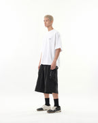 S26-SD2-S / Residual Curve Shorts (Black)