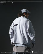 AW23 / 04 —J23-026  Oblique deformation Blazer (Bright Grey)