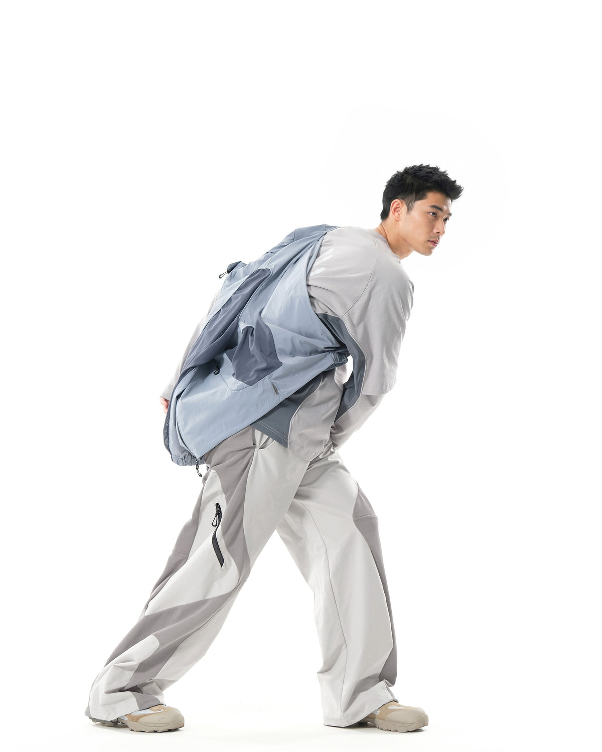 A26-PRE-P1 / Arc Partition Pants (Grey)