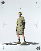 Capsule 03 / CST-119  Split T-shirt  (Green)