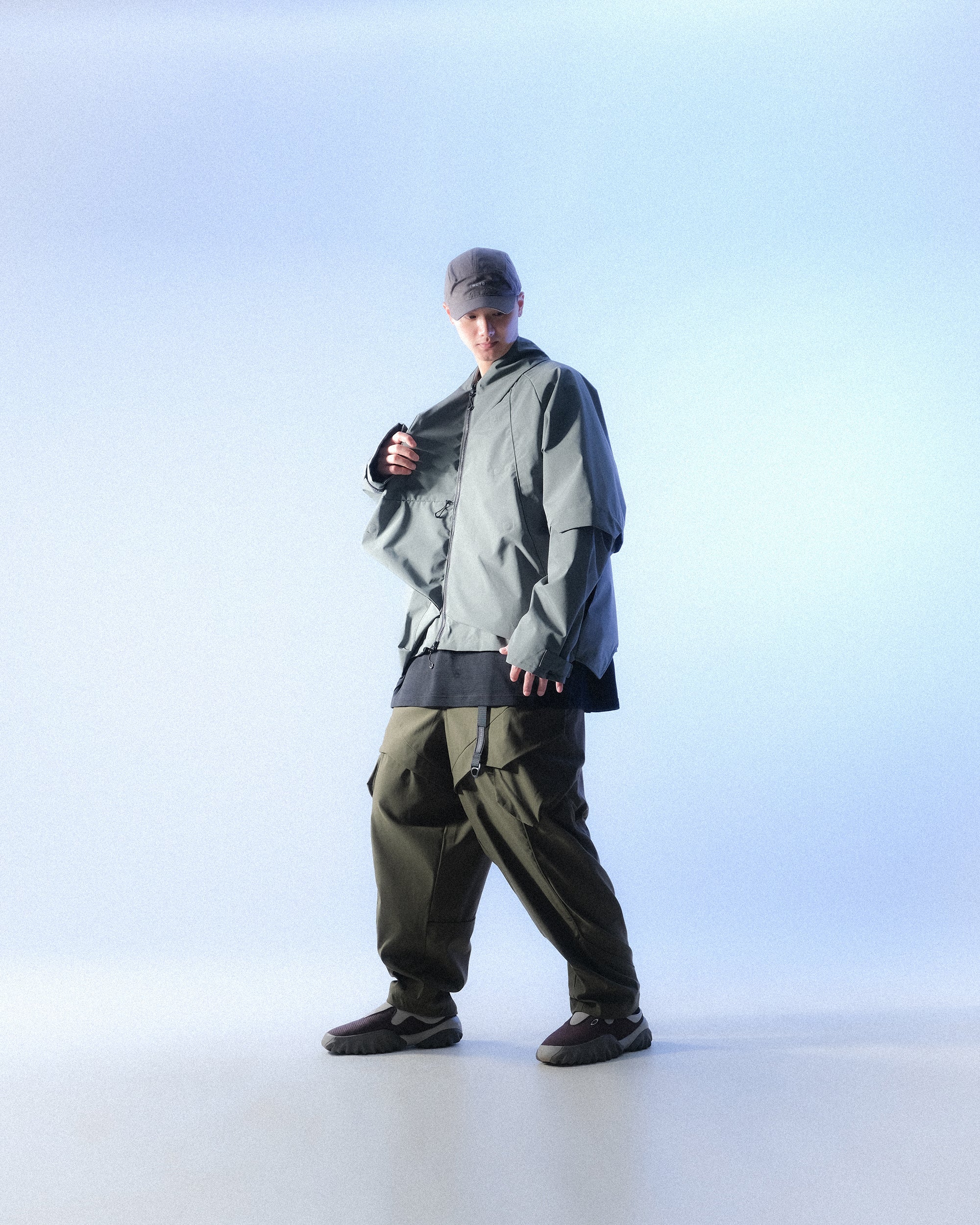 S1 A24-J-01 InverseV Visor Blazer (Green)