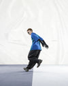 S24 / C-04-P  Dual Arc Splicing Orb Pants (Iron Blue)