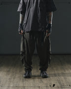 S24 / 13 — P -02  Tornado Arc Wide Pants (Green)