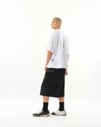 S26-SD2-S / Residual Curve Shorts (Black)