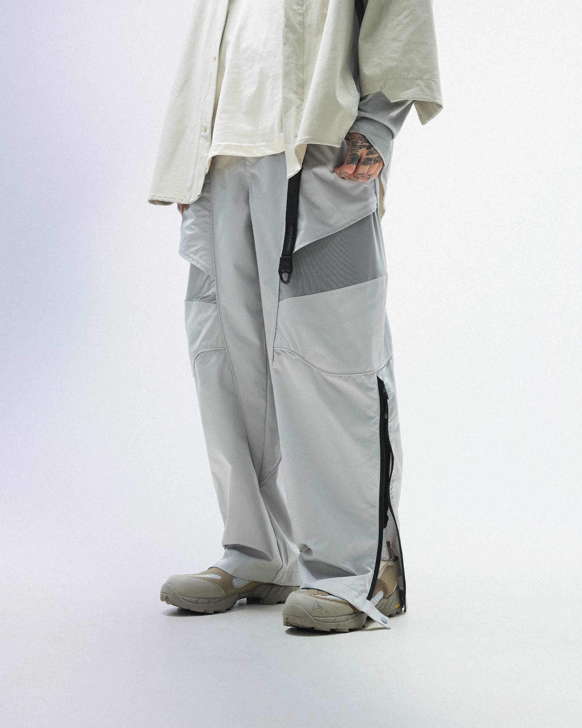 PRE-A24-PS-P2  Tornado Camber cone Pants (Light Grey)