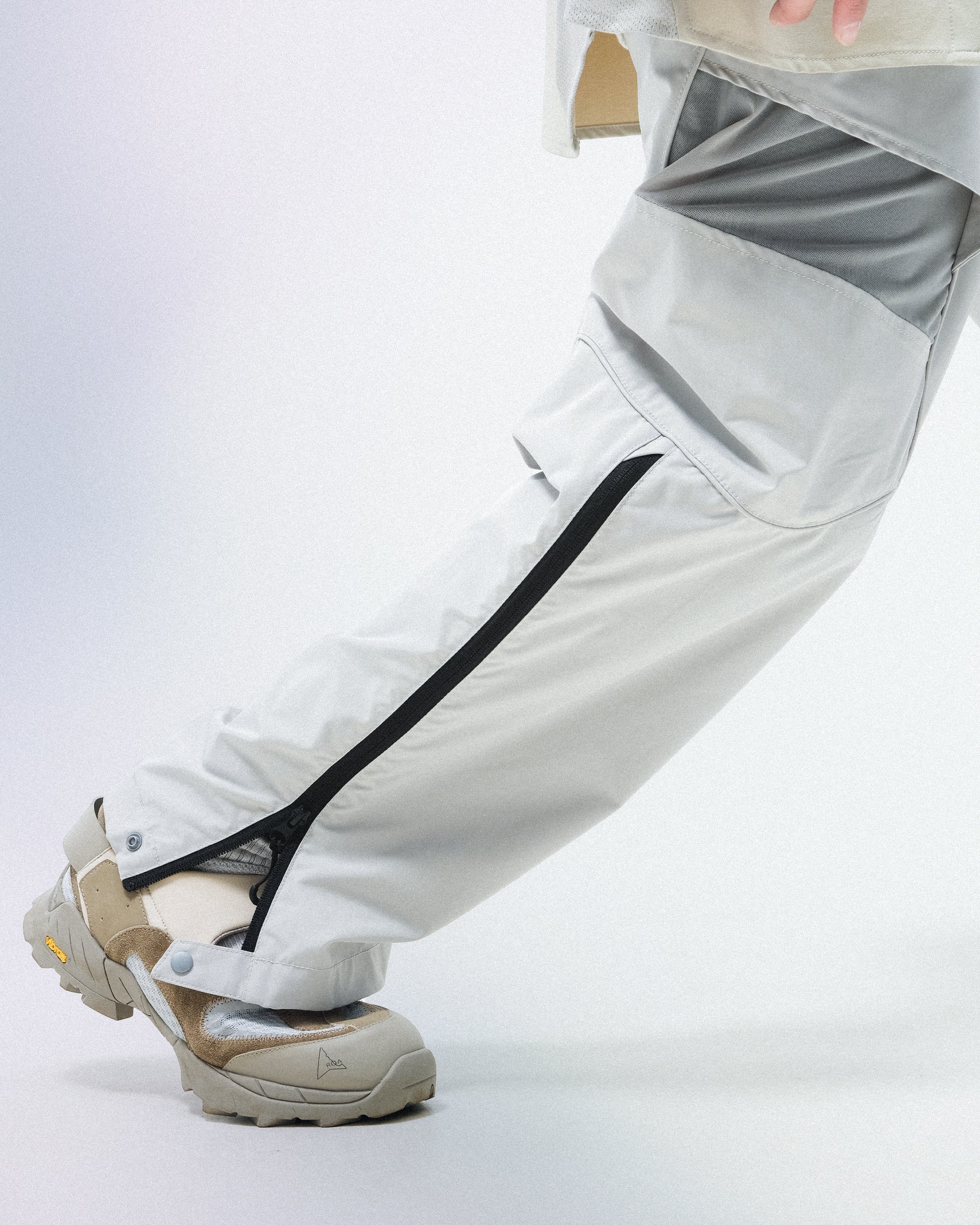 PRE-A24-PS-P2  Tornado Camber cone Pants (Light Grey)