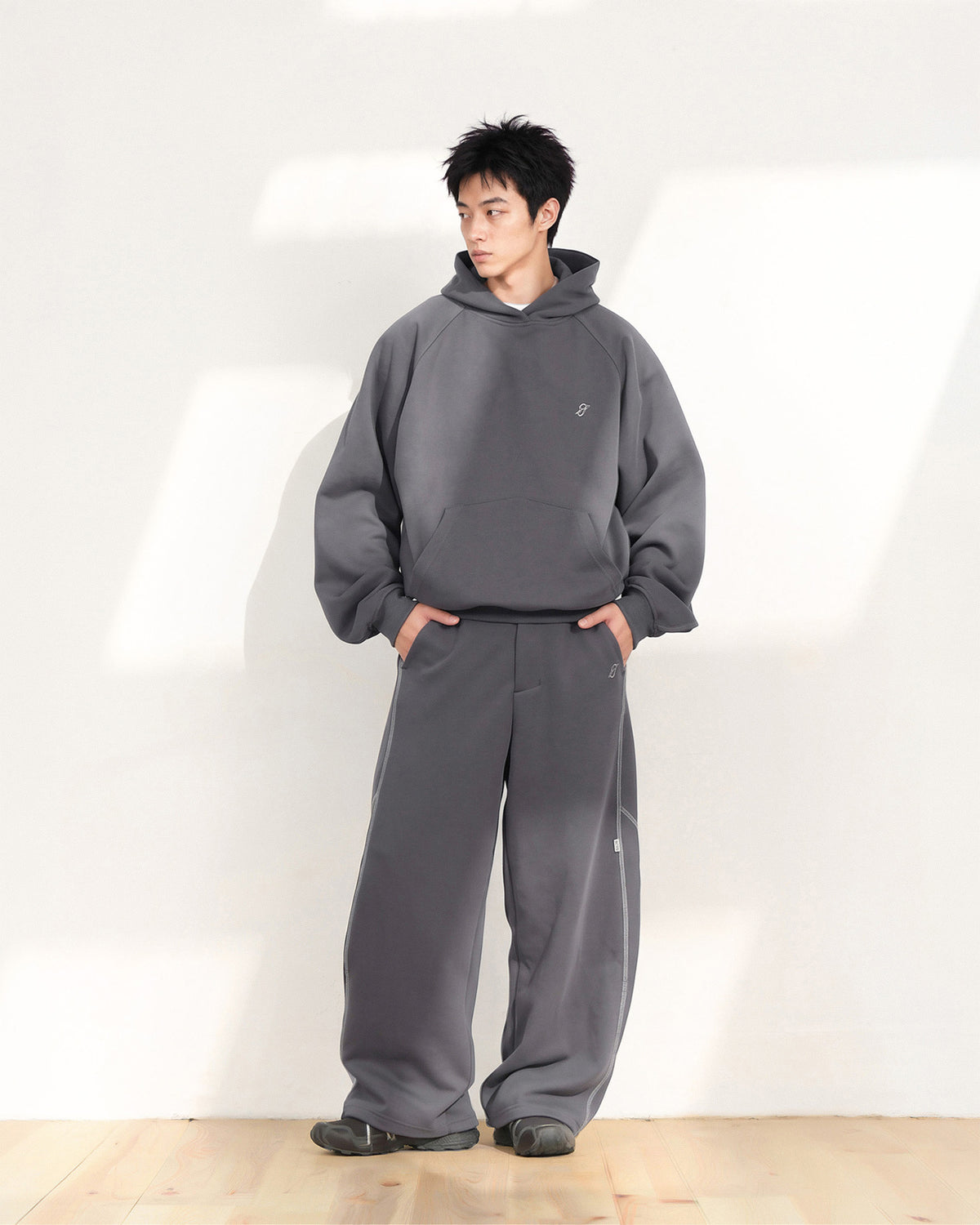 A26-PR-H / Arc Seam Hoodie (D-Grey)