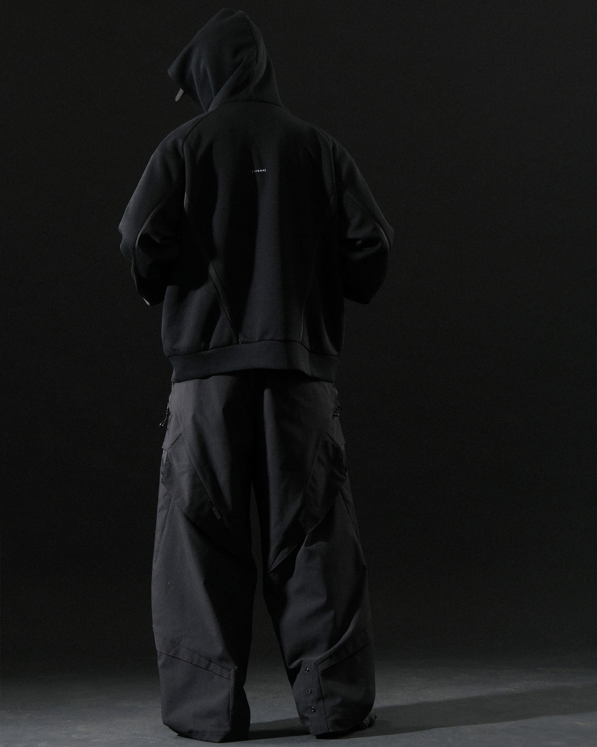 A26-S1-H / Visor Layer Hoodie (Black)