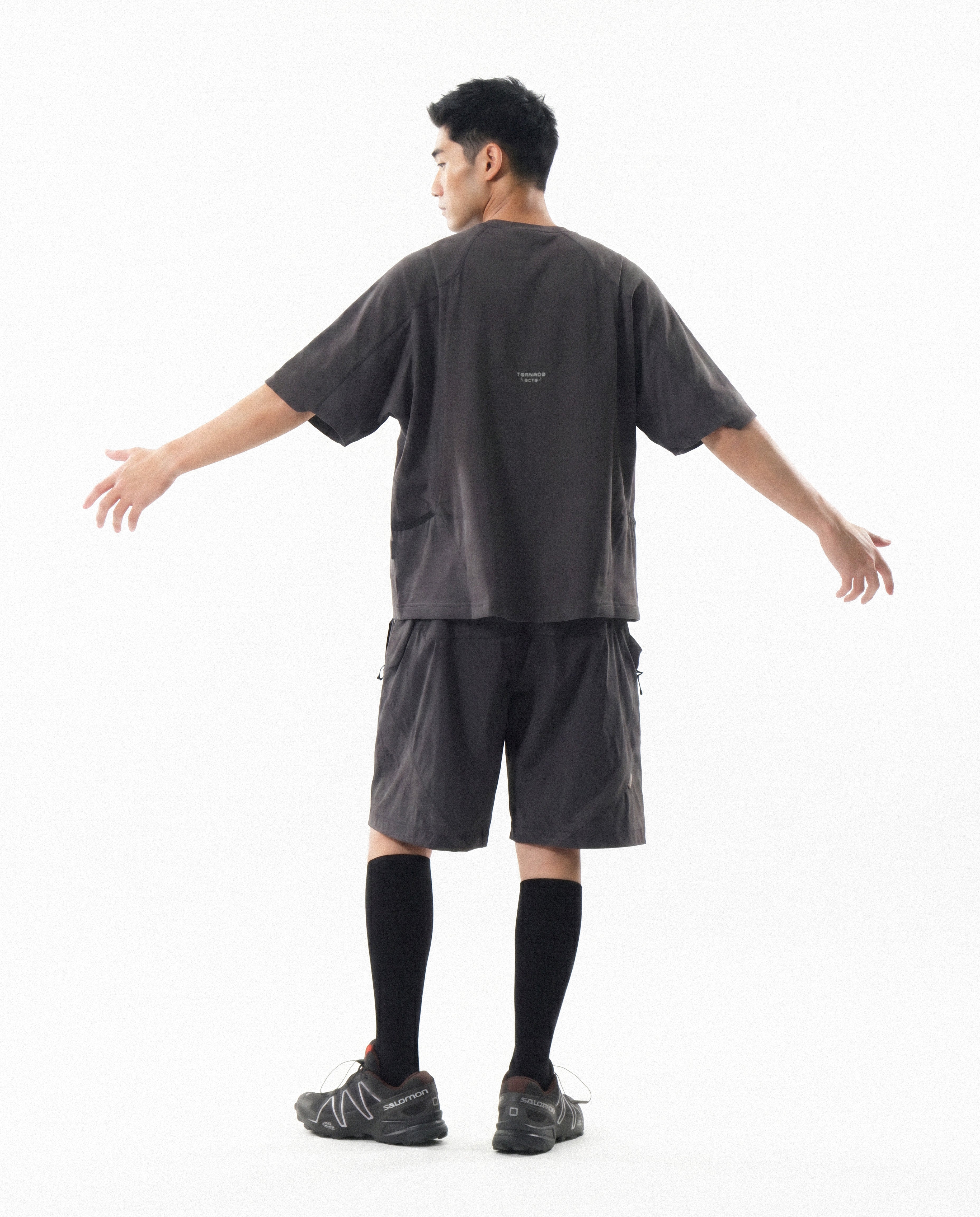 S26-S2-T / Tri-Flow T-shirt (Grey)