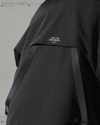 AW23 / 08 —J23-028  Radial Visor Windbreaker (Black)