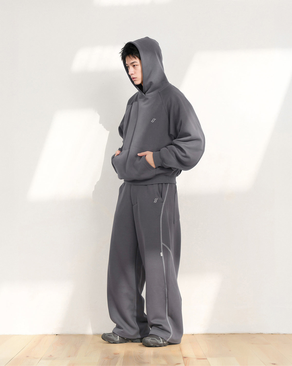 A26-PR-H / Arc Seam Hoodie (D-Grey)