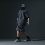 SS23 / 05 —  S23-067 Switchable Breathing Shorts (Grey)