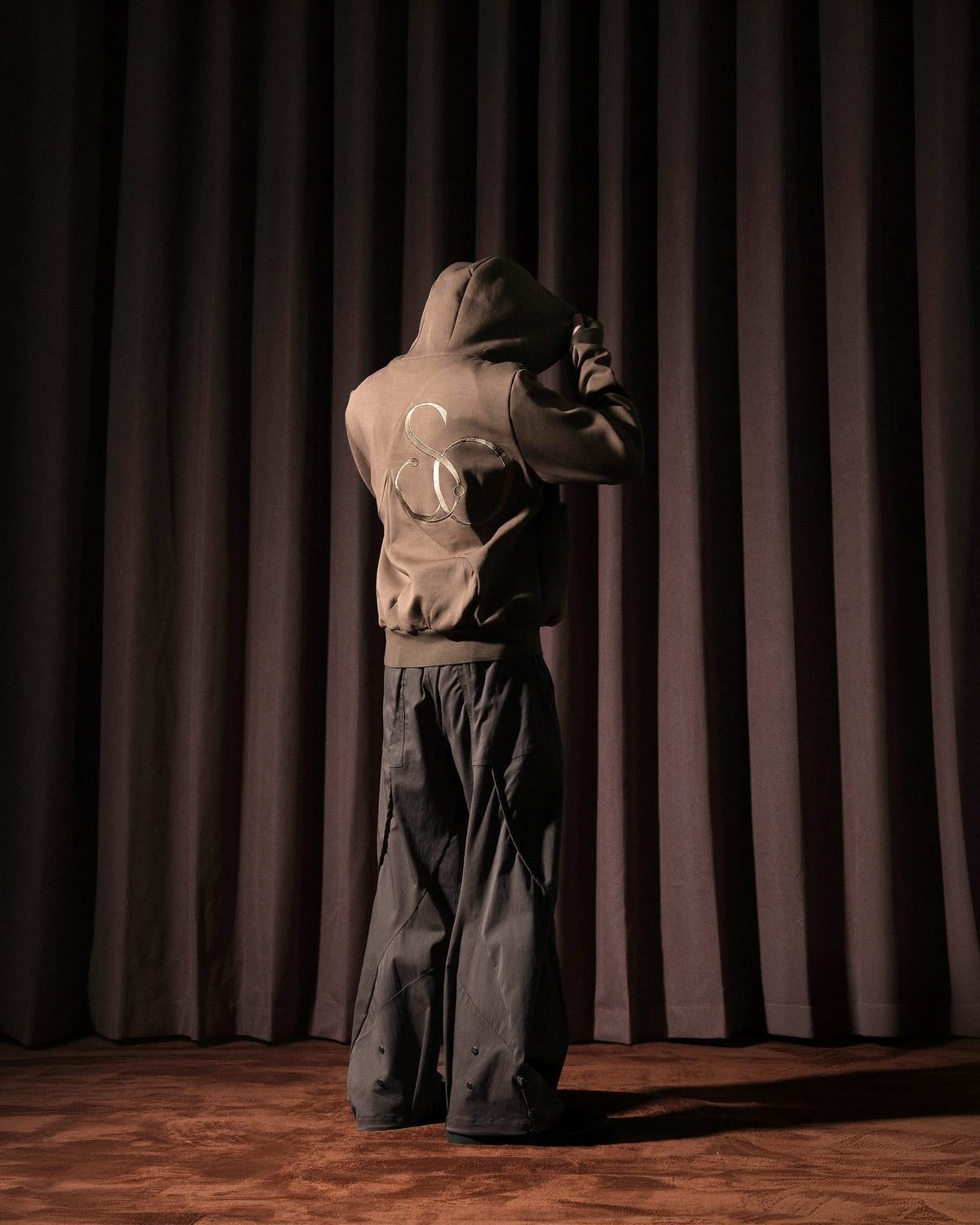 A26-SD1-P  / Arc Panel Pants (Brown)